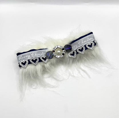 Christmas Snow Princess Fancy Dress Collar