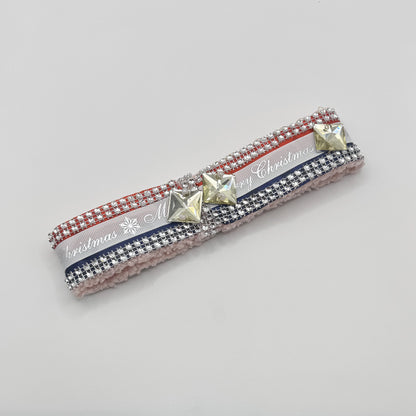 Christmas Sparkles Fancy Dress Collar