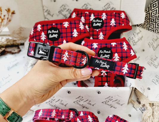 Winter Wonderland Christmas Dog Collar