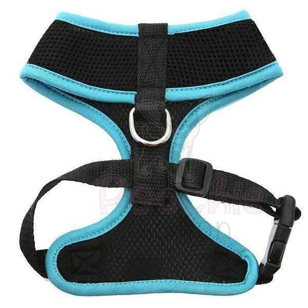 Active Mesh Neon Blue Dog Harness - Urban Pup - 3