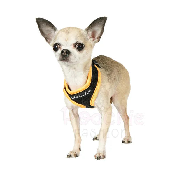 Active Mesh Neon Orange Dog Harness - Urban Pup - 2