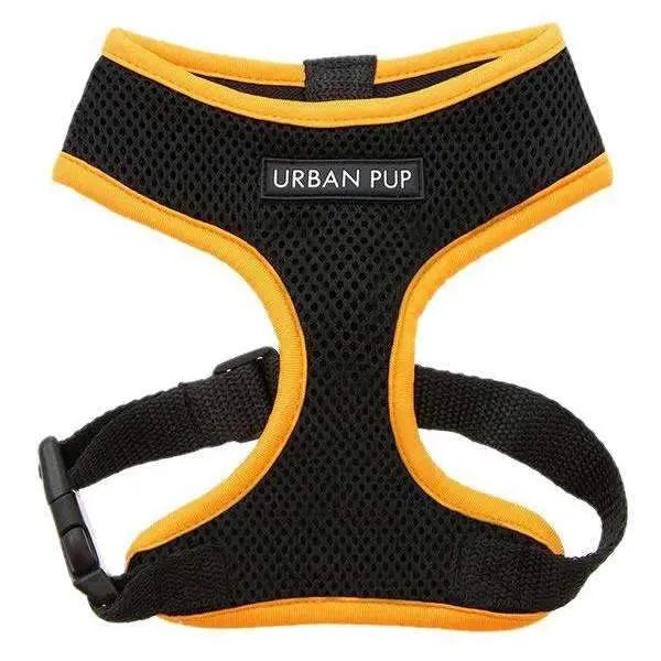 Active Mesh Neon Orange Dog Harness - Urban Pup - 1