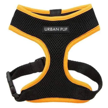 Active Mesh Neon Orange Dog Harness - Urban Pup - 1