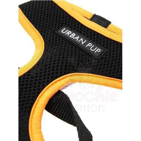 Active Mesh Neon Orange Dog Harness - Urban Pup - 4