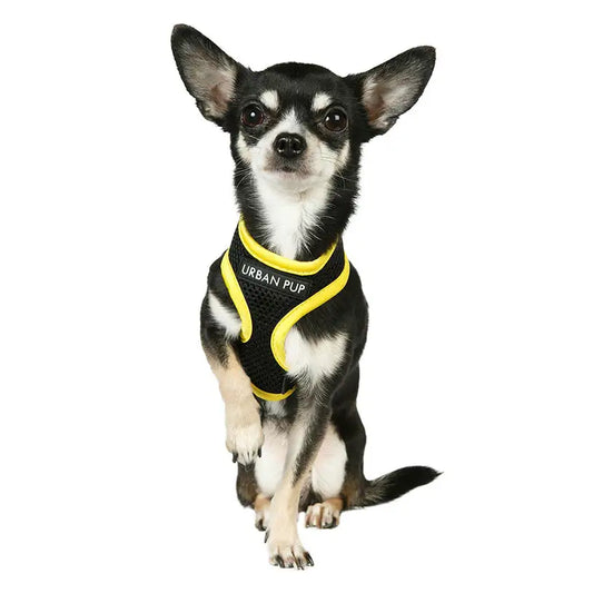Active Mesh Neon Yellow Dog Harness Medium - Sale - 1