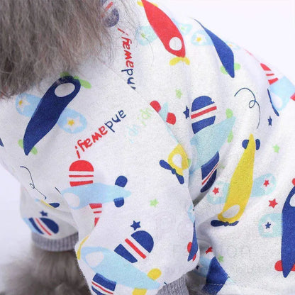 Aeroplanes Onesie Dog Pyjamas - Posh Pawz - 4