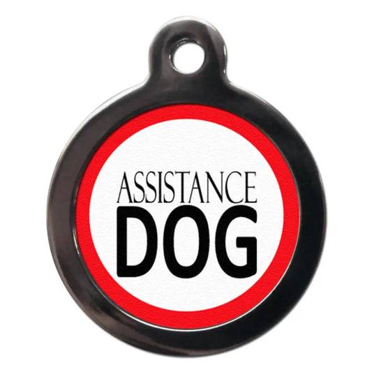 Assistance Dog ID Tag - PS Pet Tags - 1