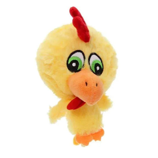 Atomic Chicken Plush and Squeaky Dog Toy - Posh Pawz - 1