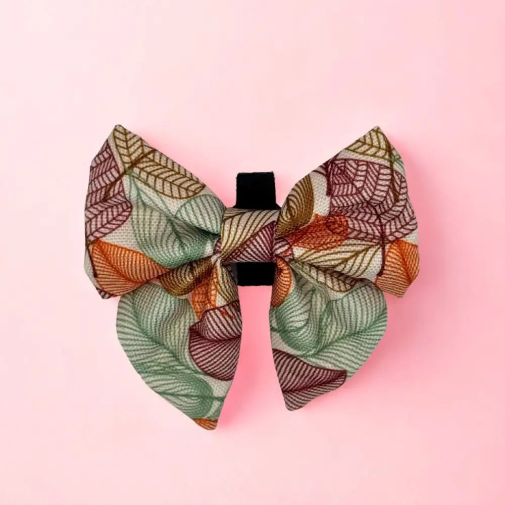 Autumn Breeze Dog Sailor Bow Tie - Pupclub Couture - 1