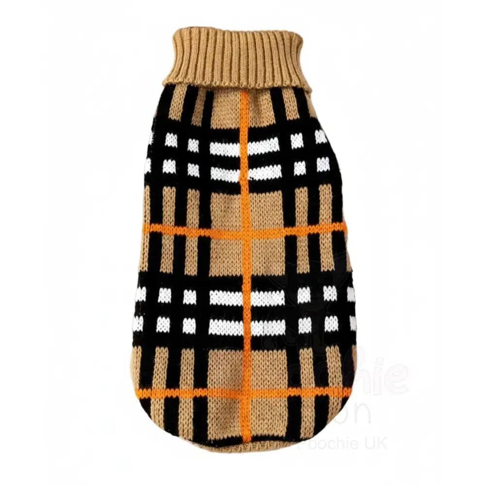 Autumn Tartan Dog Jumper - Posh Pawz - 3