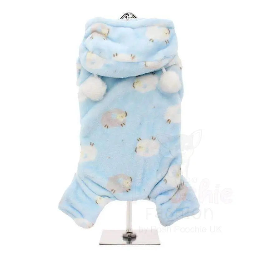 Baby Blue Counting Sheep Dog Pyjamas Xl - Sale - 2