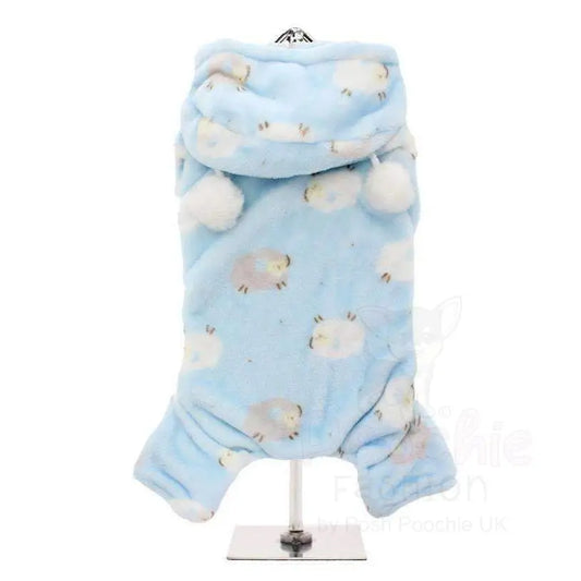 Baby Blue Counting Sheep Dog Pyjamas Xl - Sale - 2