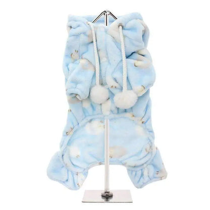 Baby Blue Counting Sheep Dog Pyjamas Xl - Sale - 3