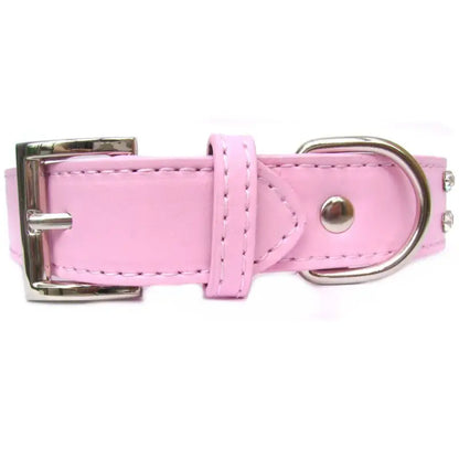 Baby Pink Rhinestone Crystal Dog Collar - Posh Pawz - 2
