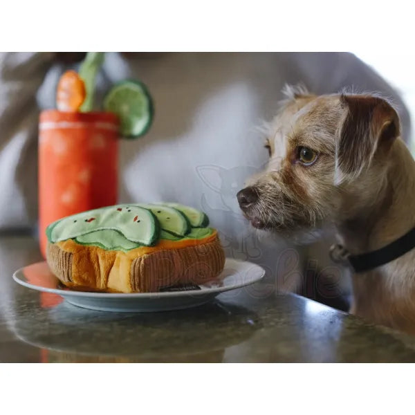 Barking Brunch Avo-doggo Toast Dog Toy by P.l.a.y - P.l.a.y - 3