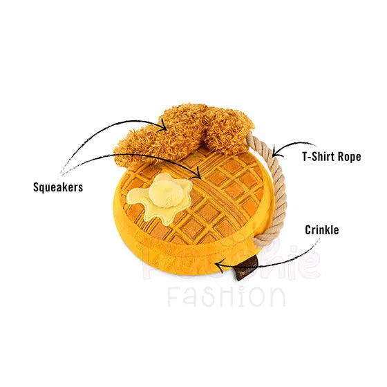 Barking Brunch Chicken and Woofles Dog Toy by P.l.a.y - P.l.a.y - 2