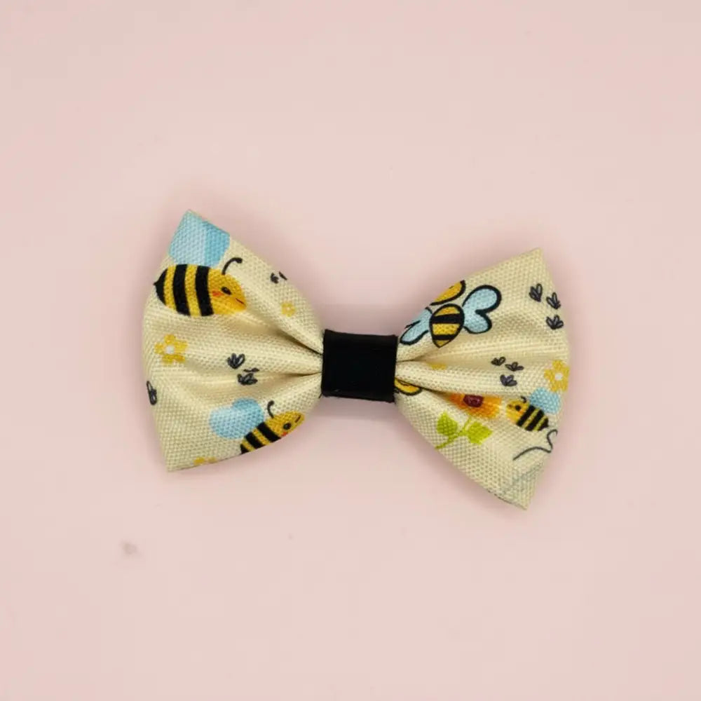 Bee-utiful Summer Dog Bow Tie - Pupclub Couture - 1