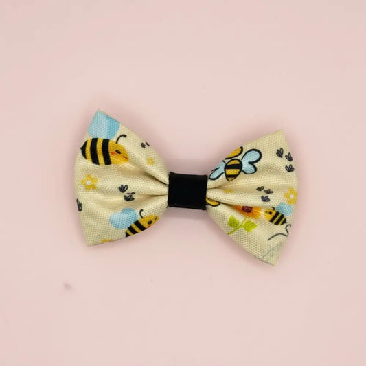 Bee-utiful Summer Dog Bow Tie - Pupclub Couture - 1