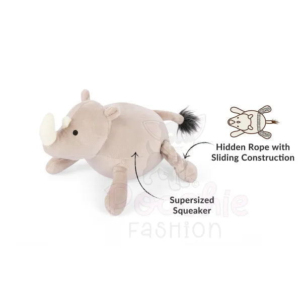 Big Five of Africa Rhino Dog Toy by P.l.a.y - P.l.a.y - 2