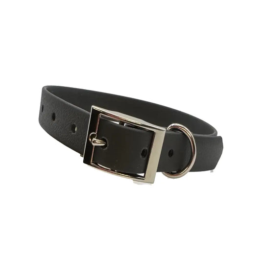 Biothane Dog Collar in Black - Poochie Fashion - 1