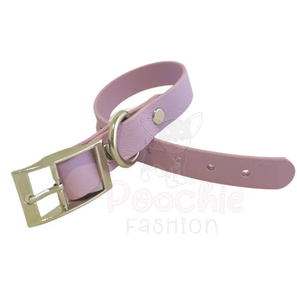 Biothane Dog Collar in Lilac - Poochie Fashion - 2