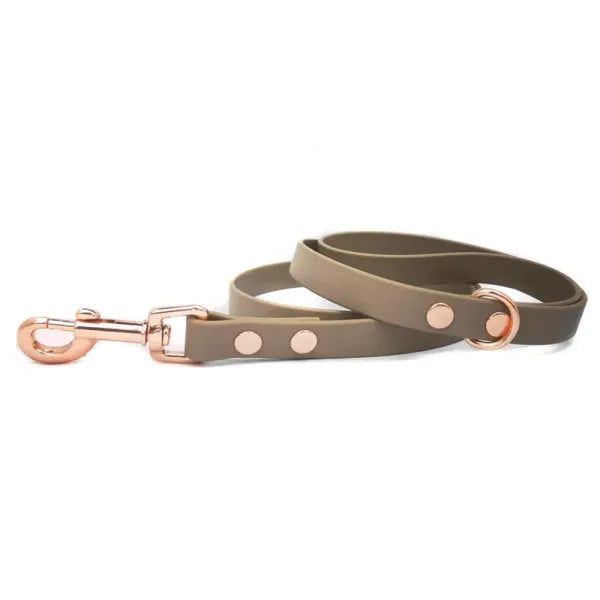 Biothane Dog Lead in Beige - Poochie Fashion - 1