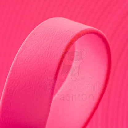 Biothane Dog Lead in Hot Neon Pink - Poochie Fashion - 2