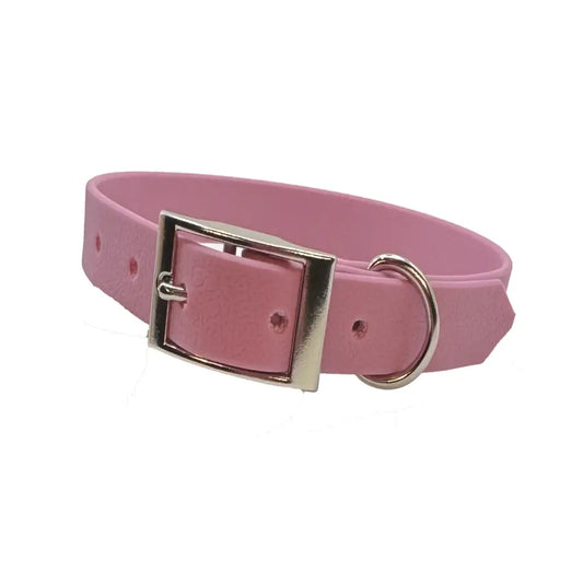 Biothane Waterproof Dog Collar in Lavender Pink - Poochie Fashion - 1