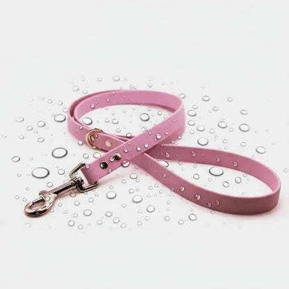 Biothane Waterproof Dog Lead in Lavender Pink - Poochie Fashion - 1