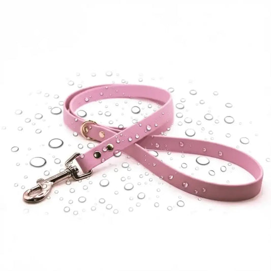Biothane Waterproof Dog Lead in Lavender Pink - Poochie Fashion - 1
