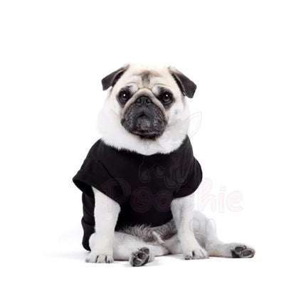 Luxury Black Dog T-shirt - Rich Paw - 2