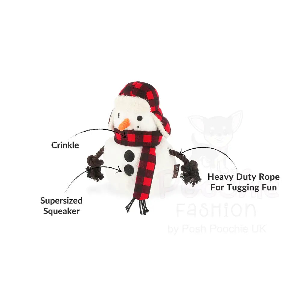 Blizzard Buddy Snowman Christmas Dog Toy by P.l.a.y - P.l.a.y - 2