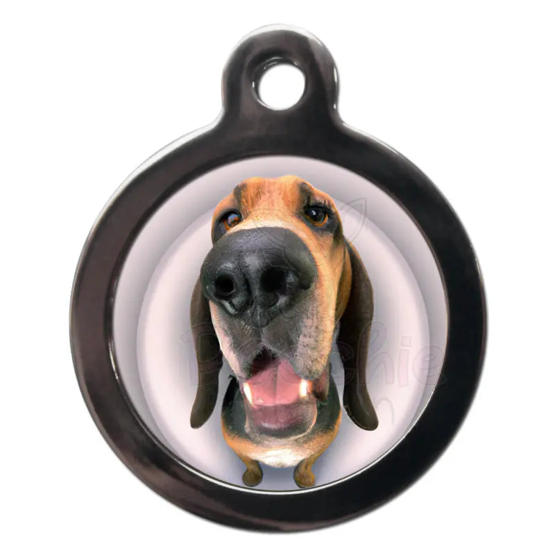 Blood Hound Fish Eye Lens Dog Id Tag - Ps Pet Tags - 1