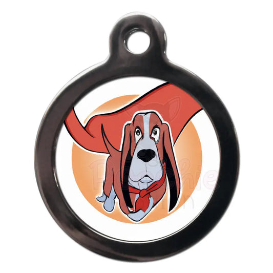 Blood Hound Superdog Dog Id Tag - Ps Pet Tags - 1