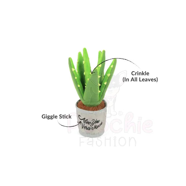 Blooming Buddies Aloe-ve you Plant Dog Toy by P.l.a.y - P.l.a.y - 2