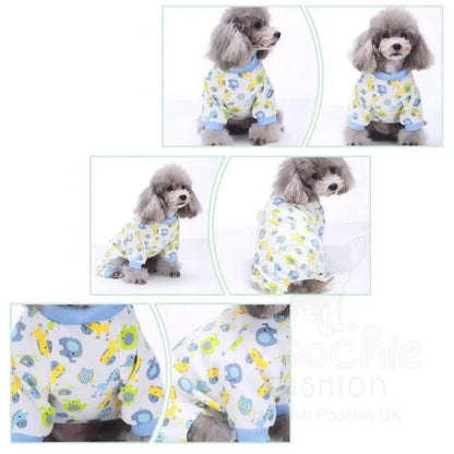 Blue Elephant Onesie Dog Pyjamas - Sale - 5