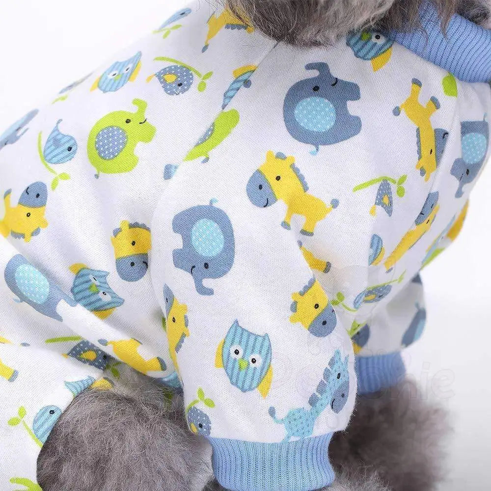 Blue Elephant Onesie Dog Pyjamas - Sale - 4
