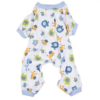 Blue Elephant Onesie Dog Pyjamas - Sale - 1