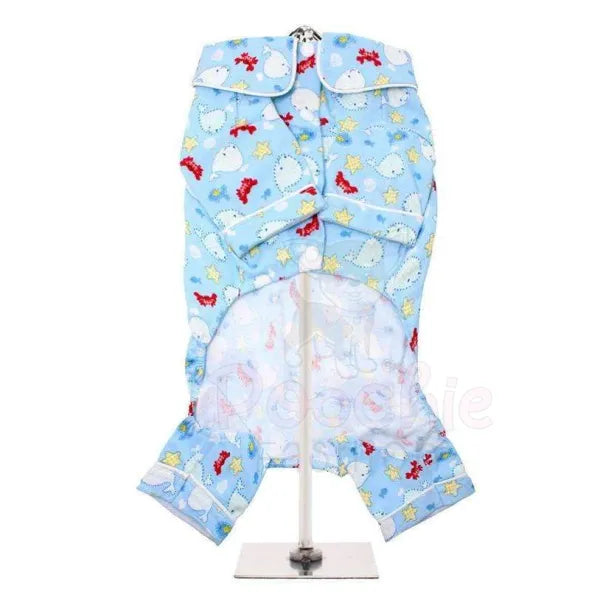 Blue Ocean Bedtime Dog Pyjamas - Urban Pup - 3