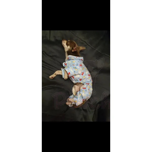 Blue Ocean Bedtime Dog Pyjamas - Urban Pup - 2