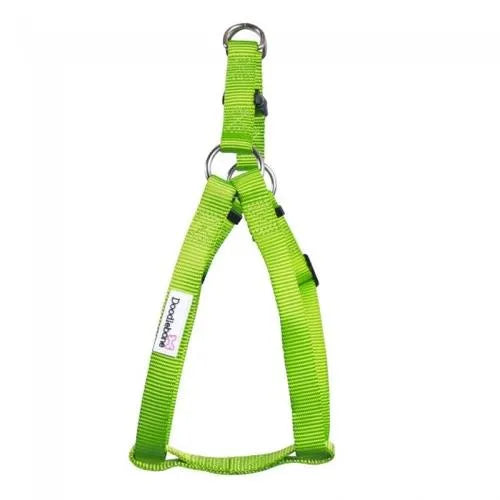 Bold Adjustable Step in Dog Harness in Lime Green - Sale - 1