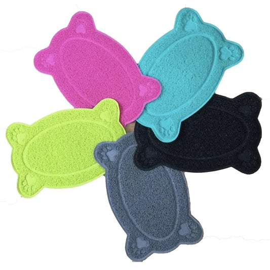 Bone Shaped Pet Feeding Mat - Posh Pawz - 1