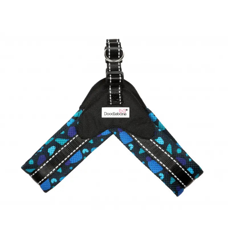 Boomerang Padded Dog Harness Electric Party - Doodle 2