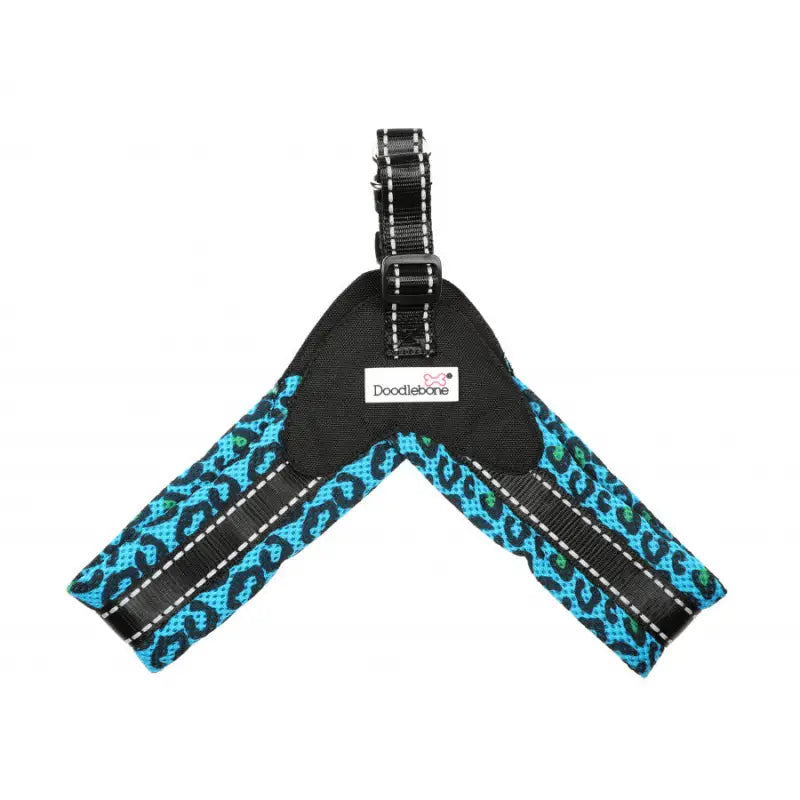 Boomerang Padded Dog Harness Night Leopard - Doodle 2