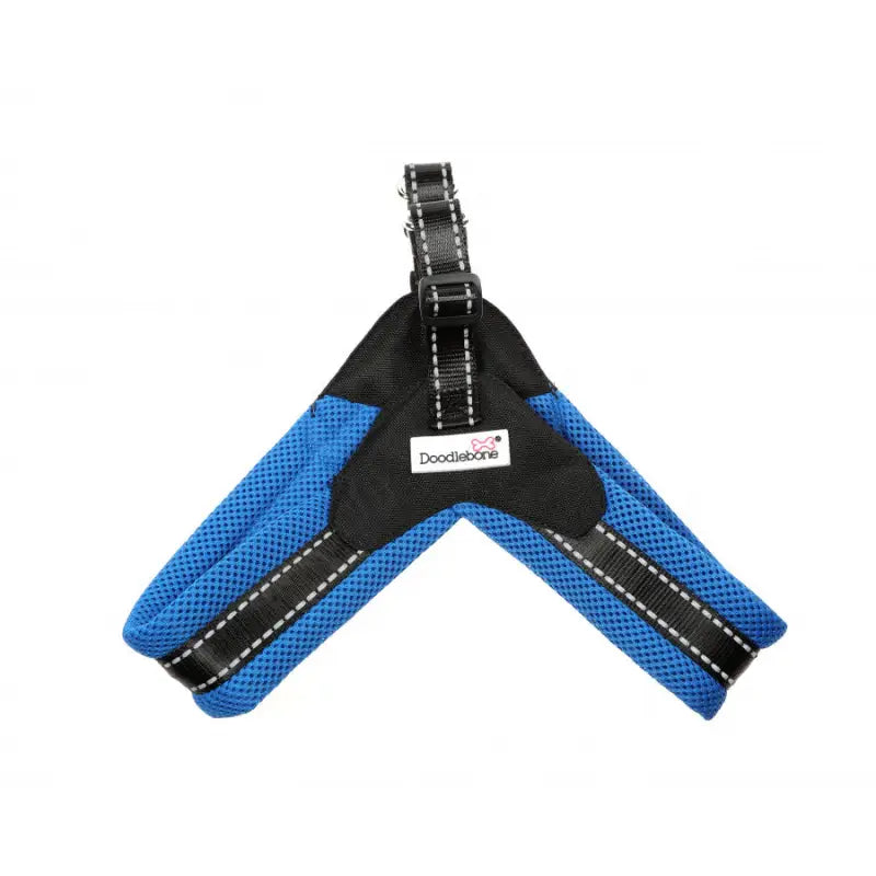 Boomerang Padded Dog Harness Sapphire Blue - Doodle 2