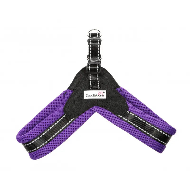 Boomerang Padded Dog Harness Violet Purple - Doodle 2