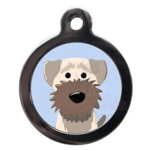 Border Terrier Dog Id Tag - Ps Pet Tags - 1