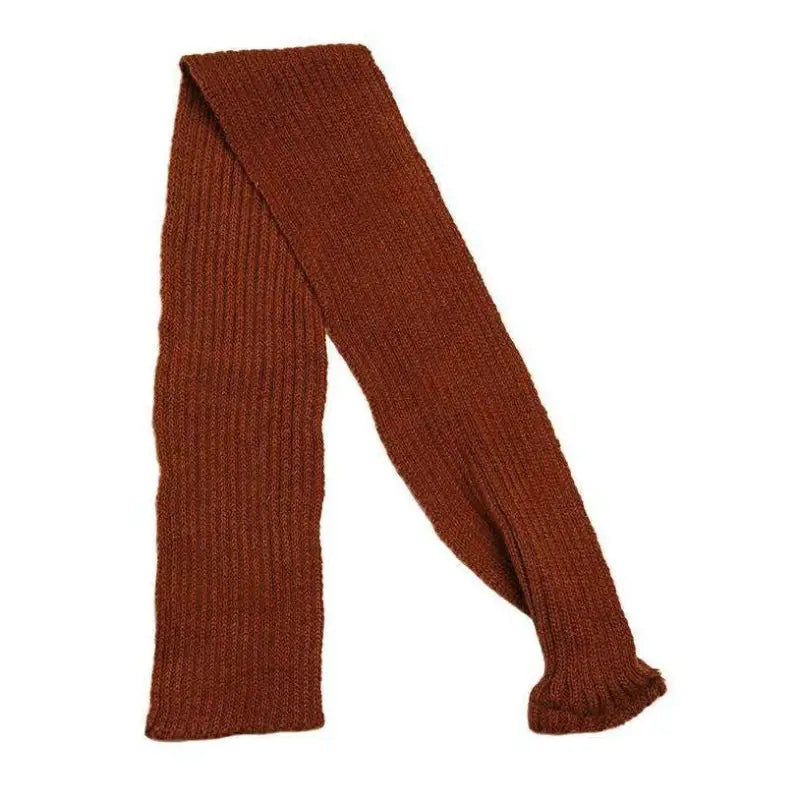 Brown Knitted Dog Scarf - Urban - 1