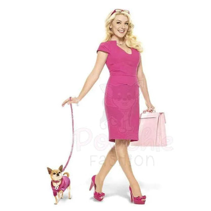 Bruiser’s Hot Pink Knitted Dog Jumper - Urban Pup - 3