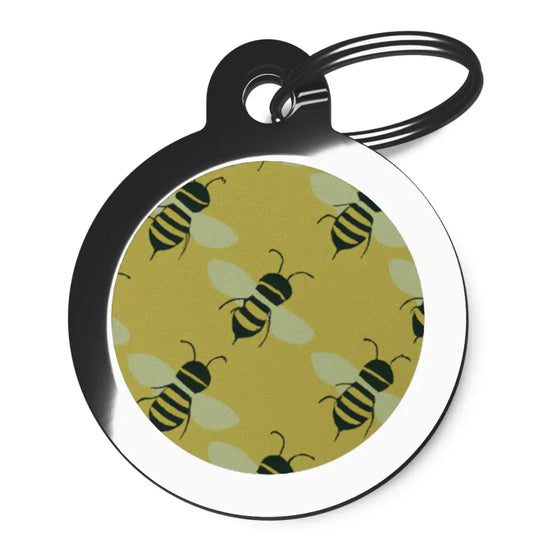 Bumble Bee Dog Id Tag - Ps Pet Tags - 1